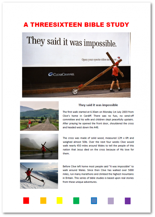 They said it was impossible - study cover for bible study, digital bible study, mobile bible study, multimedia bible study